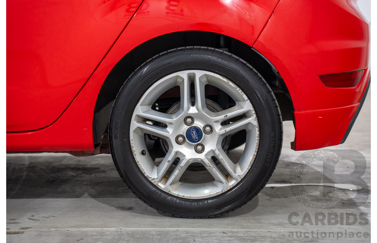 3/2013 Ford Fiesta Zetec WT 5d Hatchback True Red 1.6L