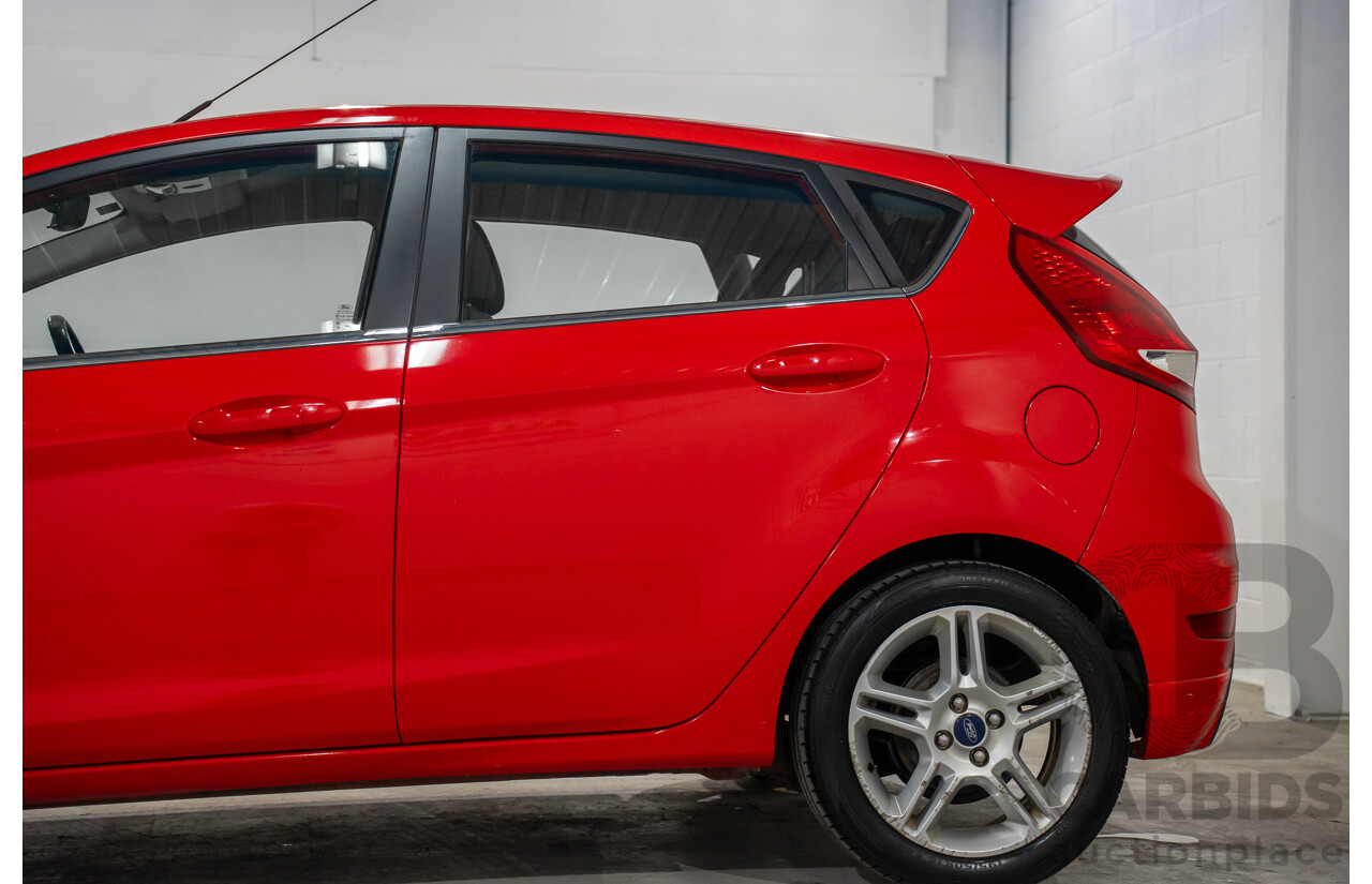 3/2013 Ford Fiesta Zetec WT 5d Hatchback True Red 1.6L