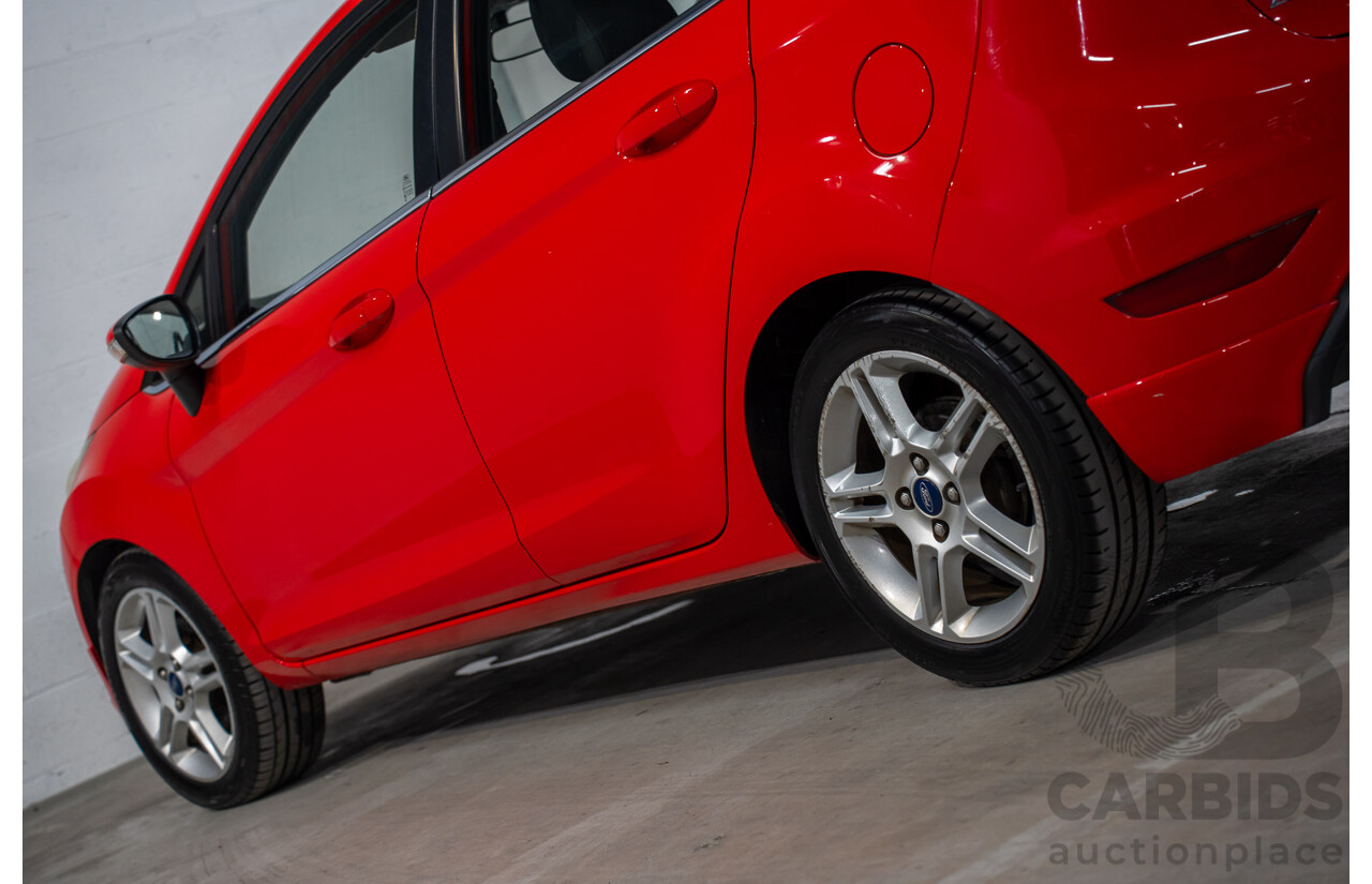 3/2013 Ford Fiesta Zetec WT 5d Hatchback True Red 1.6L