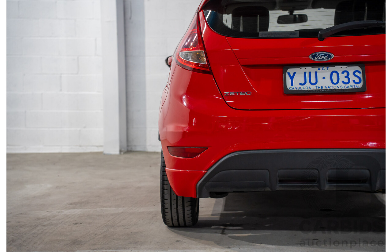 3/2013 Ford Fiesta Zetec WT 5d Hatchback True Red 1.6L
