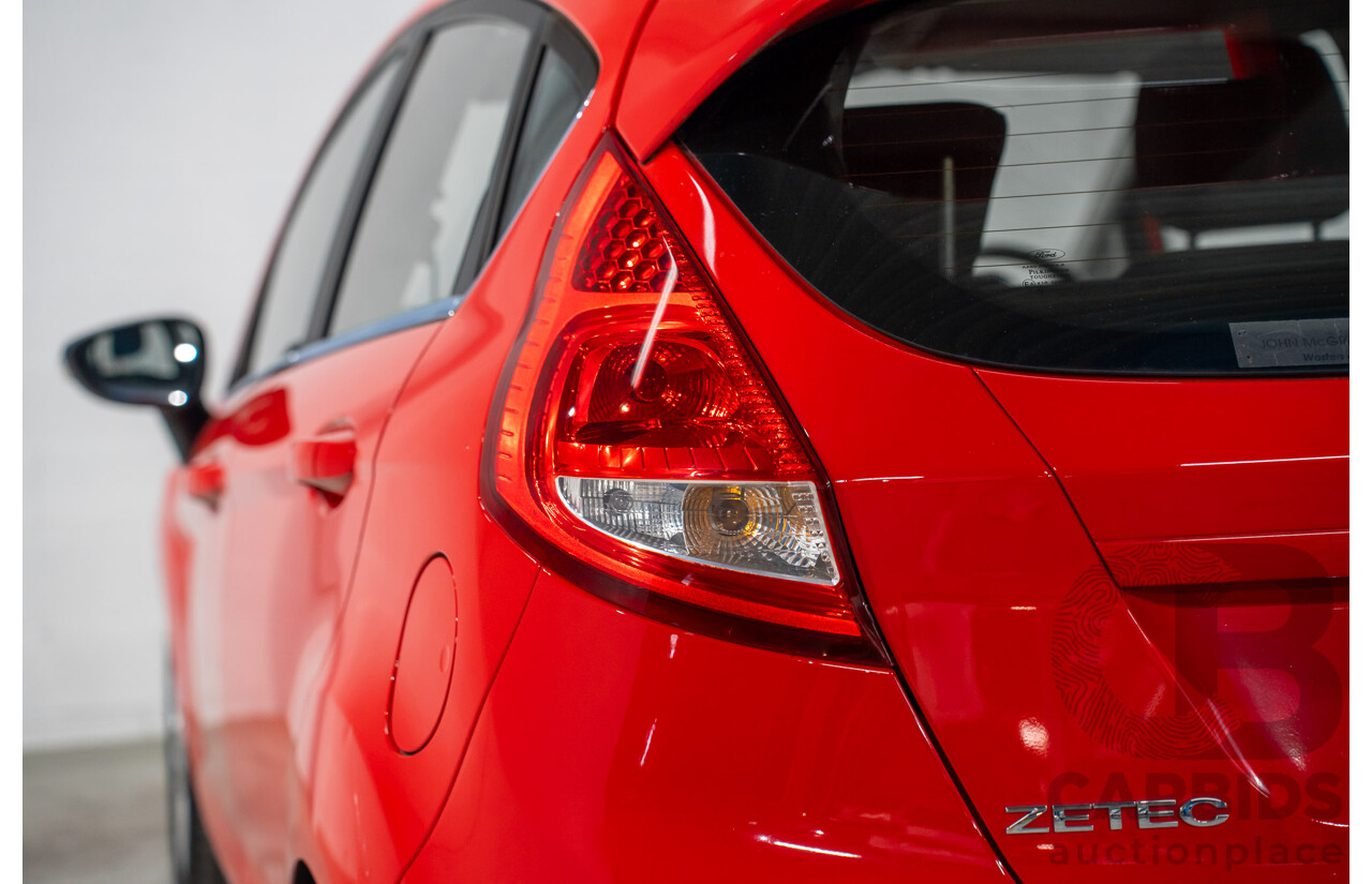 3/2013 Ford Fiesta Zetec WT 5d Hatchback True Red 1.6L