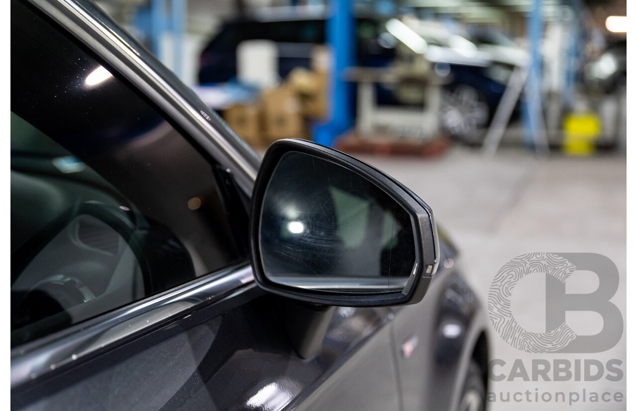 2/2015 Audi A3 Sportback S-Line 1.8 TFSI Quattro (AWD) Ambition 8V MY15 5d Hatchback Daytona Grey Pearl Turbo 1.8L