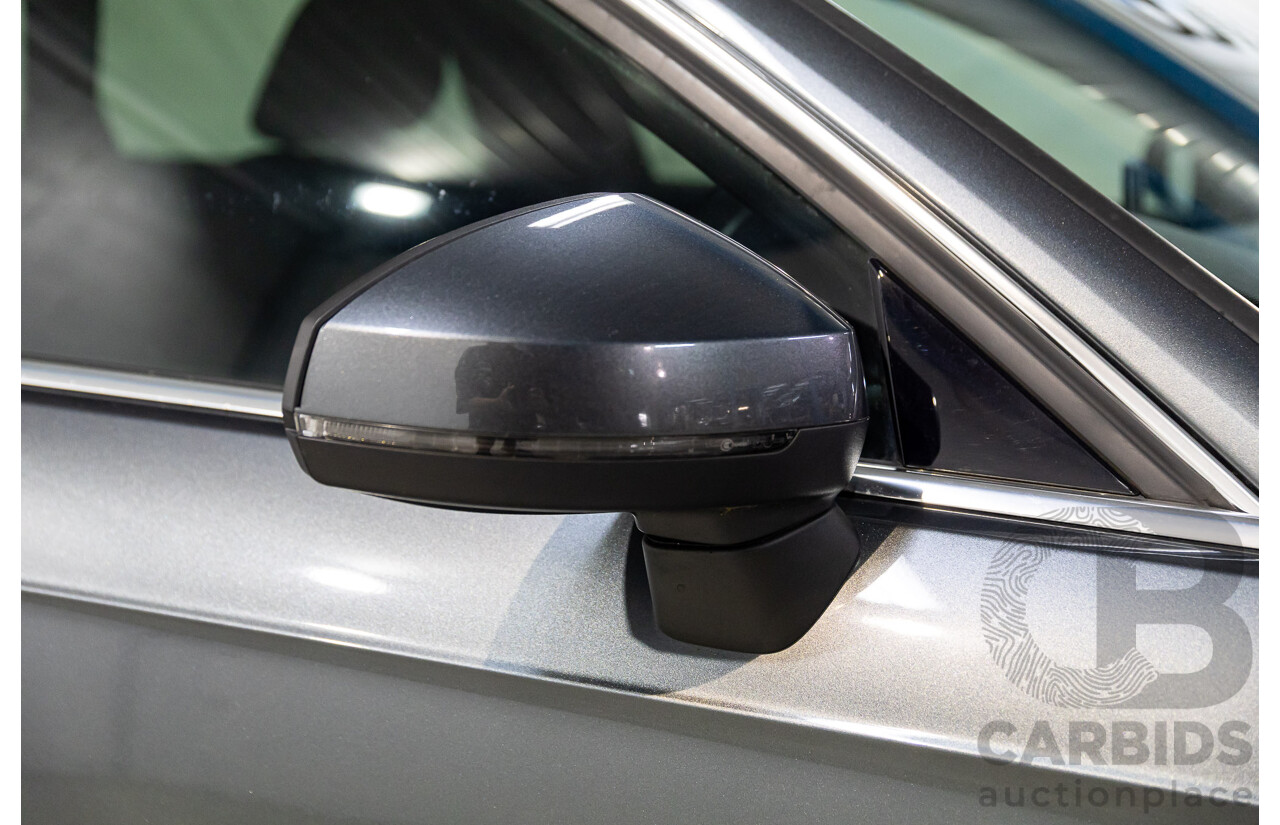 2/2015 Audi A3 Sportback S-Line 1.8 TFSI Quattro (AWD) Ambition 8V MY15 5d Hatchback Daytona Grey Pearl Turbo 1.8L