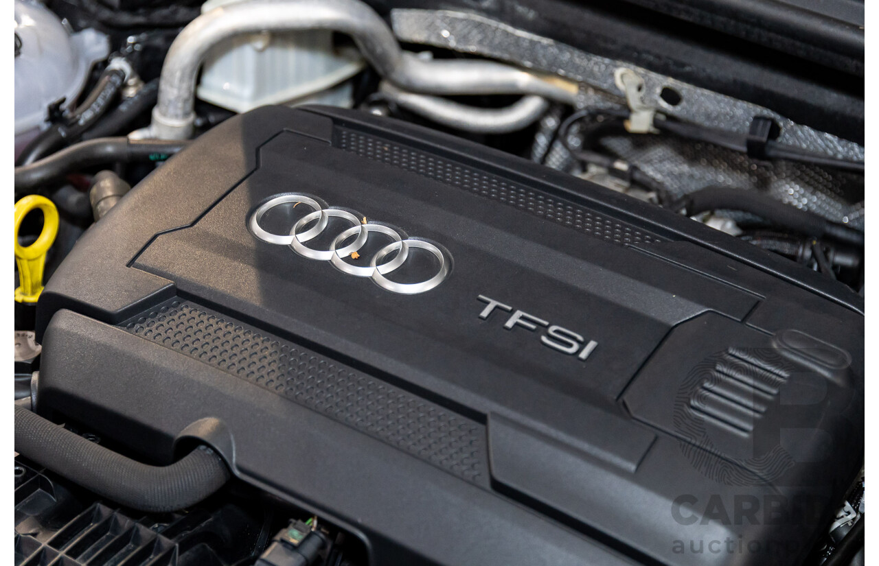 2/2015 Audi A3 Sportback S-Line 1.8 TFSI Quattro (AWD) Ambition 8V MY15 5d Hatchback Daytona Grey Pearl Turbo 1.8L