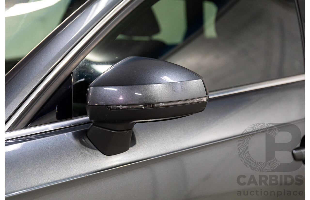 2/2015 Audi A3 Sportback S-Line 1.8 TFSI Quattro (AWD) Ambition 8V MY15 5d Hatchback Daytona Grey Pearl Turbo 1.8L