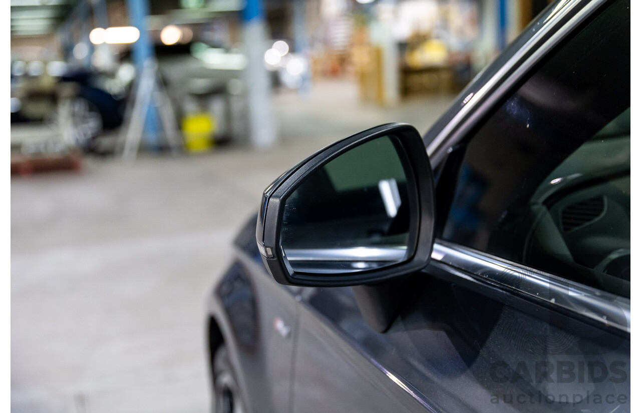 2/2015 Audi A3 Sportback S-Line 1.8 TFSI Quattro (AWD) Ambition 8V MY15 5d Hatchback Daytona Grey Pearl Turbo 1.8L