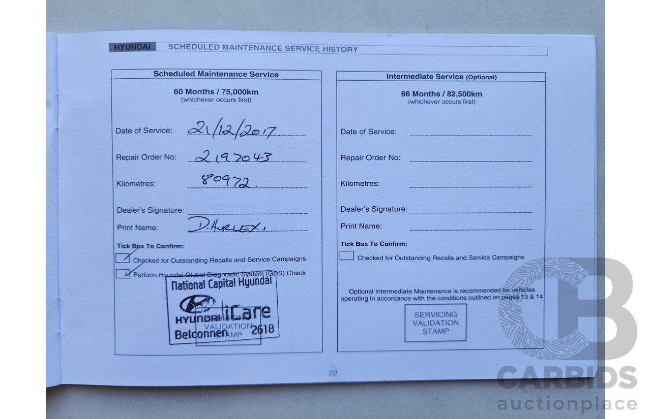 3/2014 Hyundai i30 Trophy GD MY14 5d Hatchback Blue 1.8L