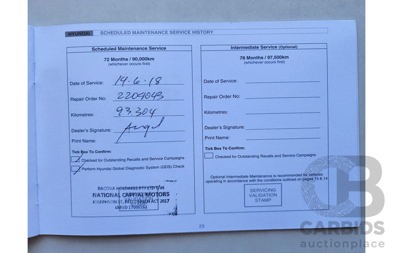 3/2014 Hyundai i30 Trophy GD MY14 5d Hatchback Blue 1.8L