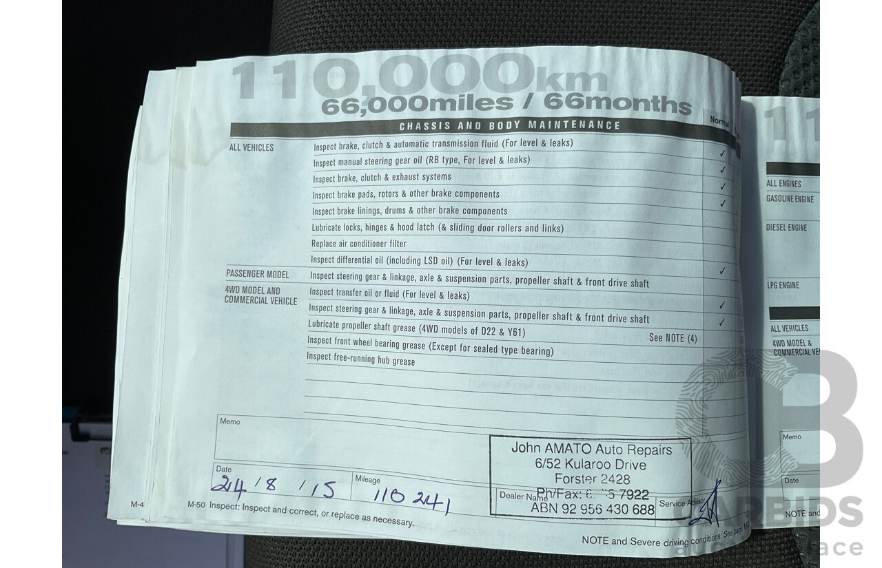 3/2008 Nissan Navara ST-X (4x4) D40 Dual Cab P/Up Arctic White Turbo Diesel 2.5L