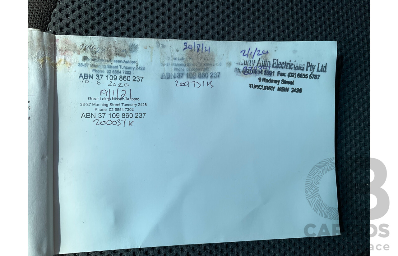 3/2008 Nissan Navara ST-X (4x4) D40 Dual Cab P/Up Arctic White Turbo Diesel 2.5L