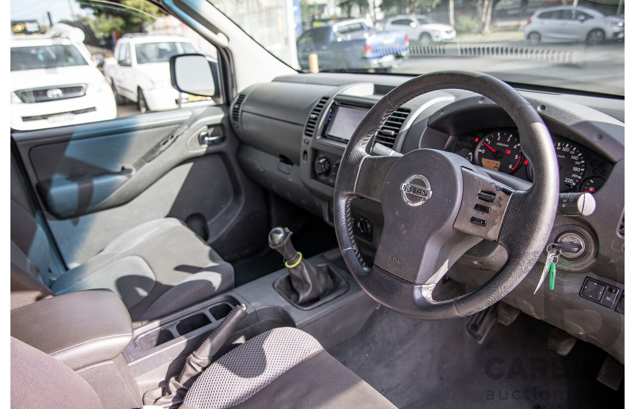 3/2008 Nissan Navara ST-X (4x4) D40 Dual Cab P/Up Arctic White Turbo Diesel 2.5L