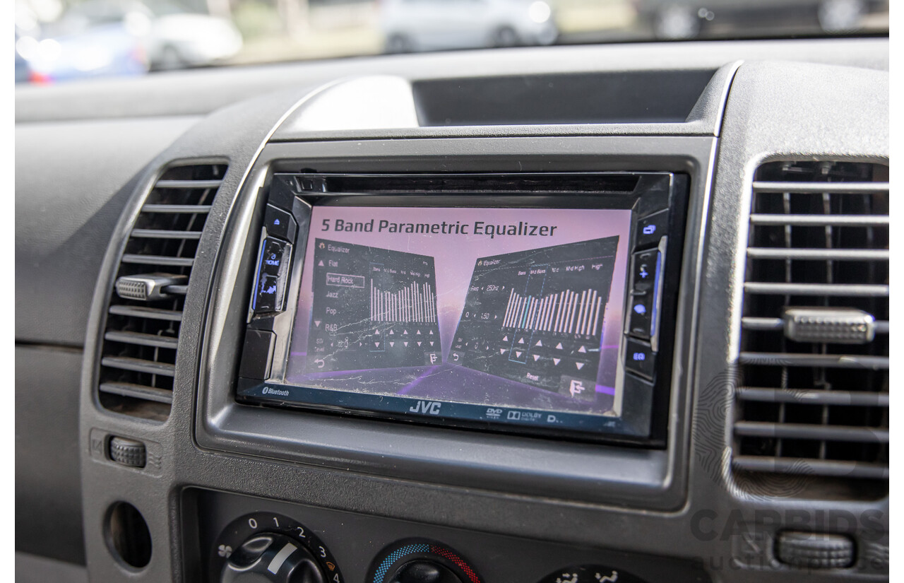 3/2008 Nissan Navara ST-X (4x4) D40 Dual Cab P/Up Arctic White Turbo Diesel 2.5L