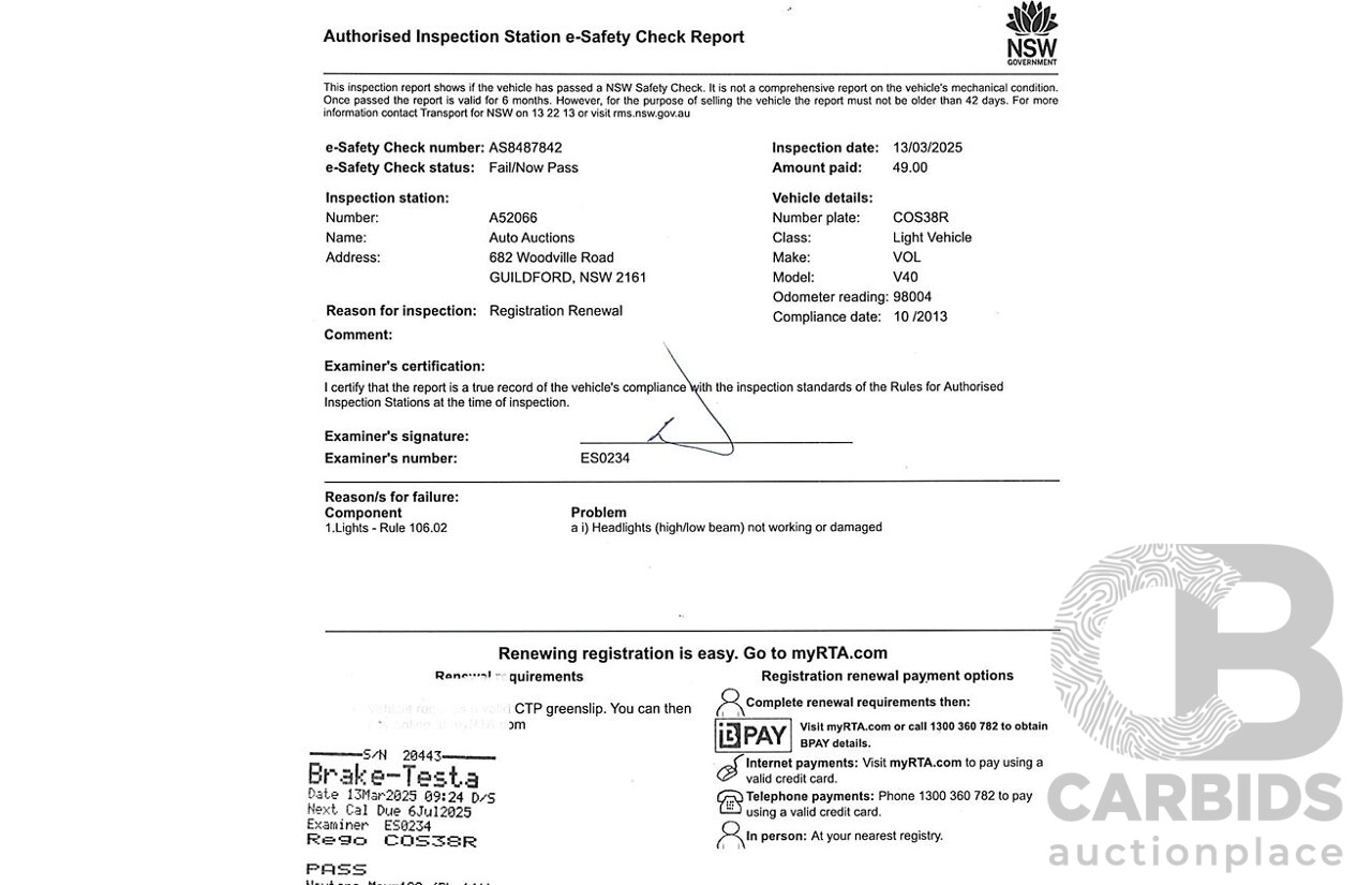 10/2013 Volvo V40 T5 R-Design M MY14 5d Hatchback Passion Red Turbo 2.5L