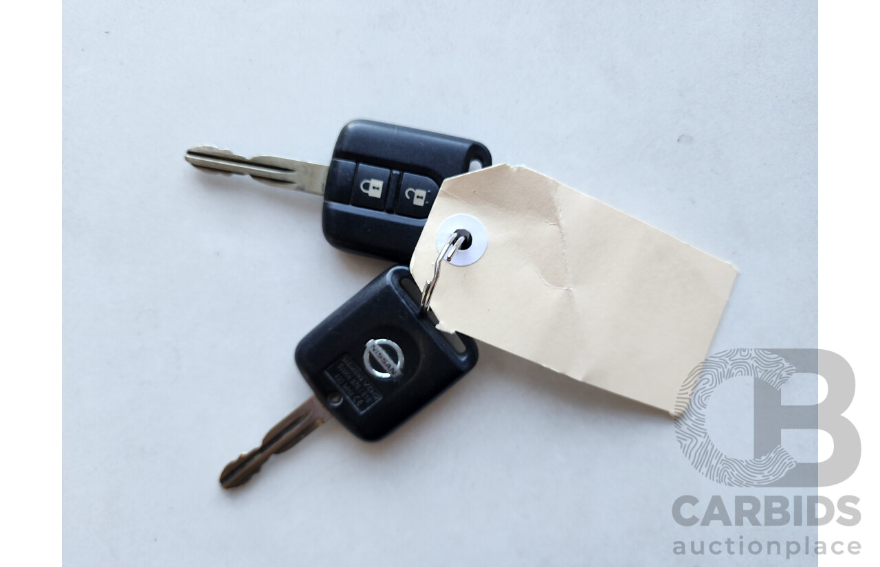 6/2010 Nissan Navara ST (4x4) D40 Dual Cab P/Up White 2.5L