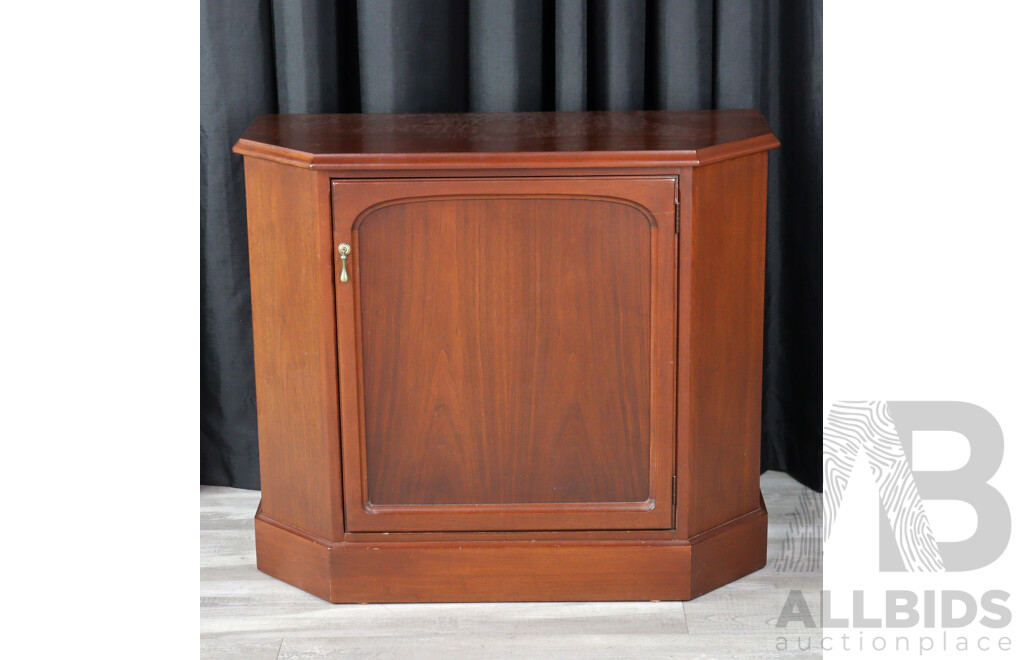 Modern Parker Cabinet with Arch Mirror