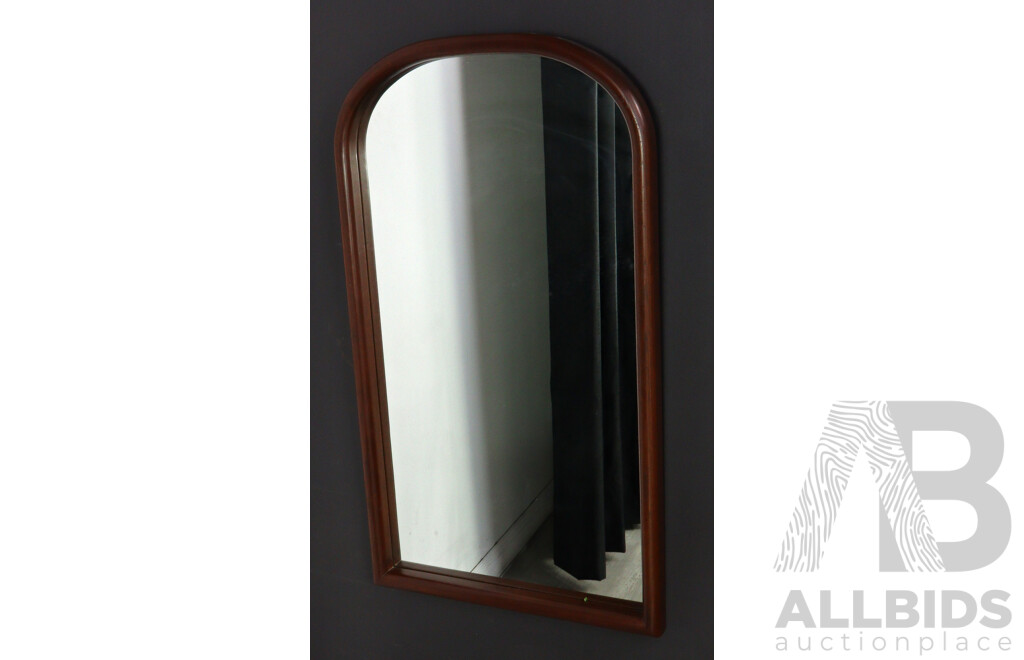 Modern Parker Cabinet with Arch Mirror