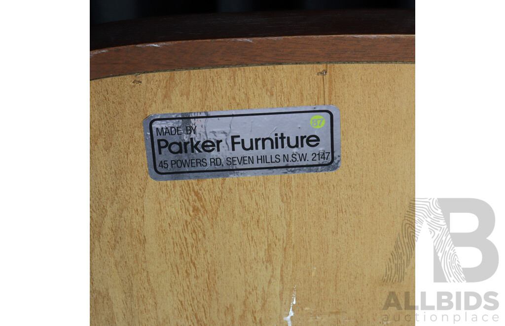 Modern Parker Cabinet with Arch Mirror
