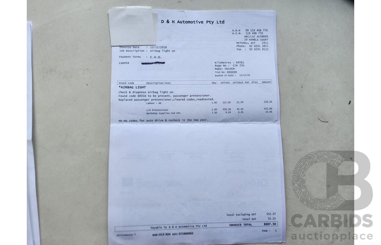 10/2012 Holden Barina  TM 5d Hatchback Grey 1.6L