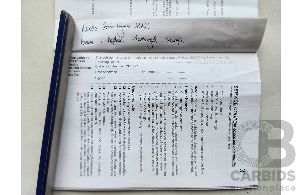 10/2012 Holden Barina  TM 5d Hatchback Grey 1.6L