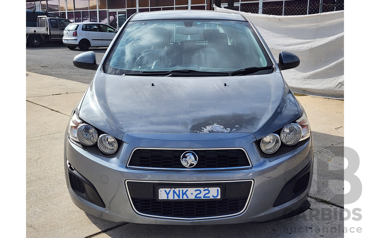 10/2012 Holden Barina TM 5d Hatchback Grey 1.6L