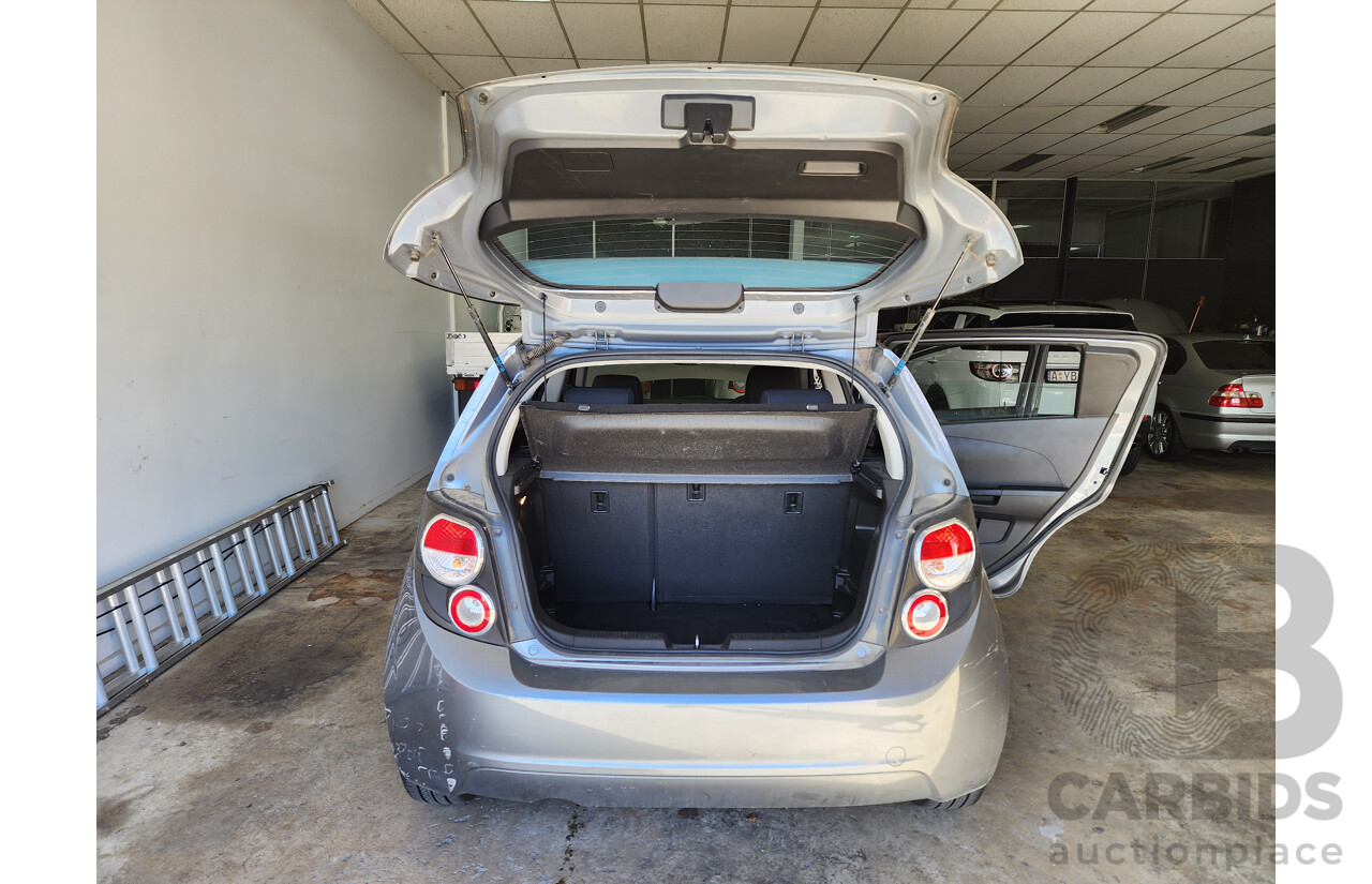 10/2012 Holden Barina TM 5d Hatchback Grey 1.6L