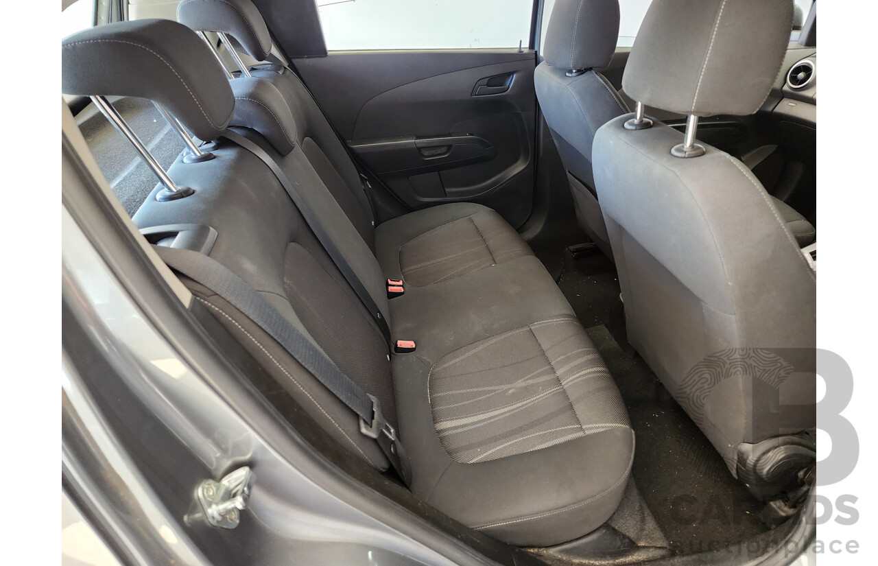 10/2012 Holden Barina  TM 5d Hatchback Grey 1.6L