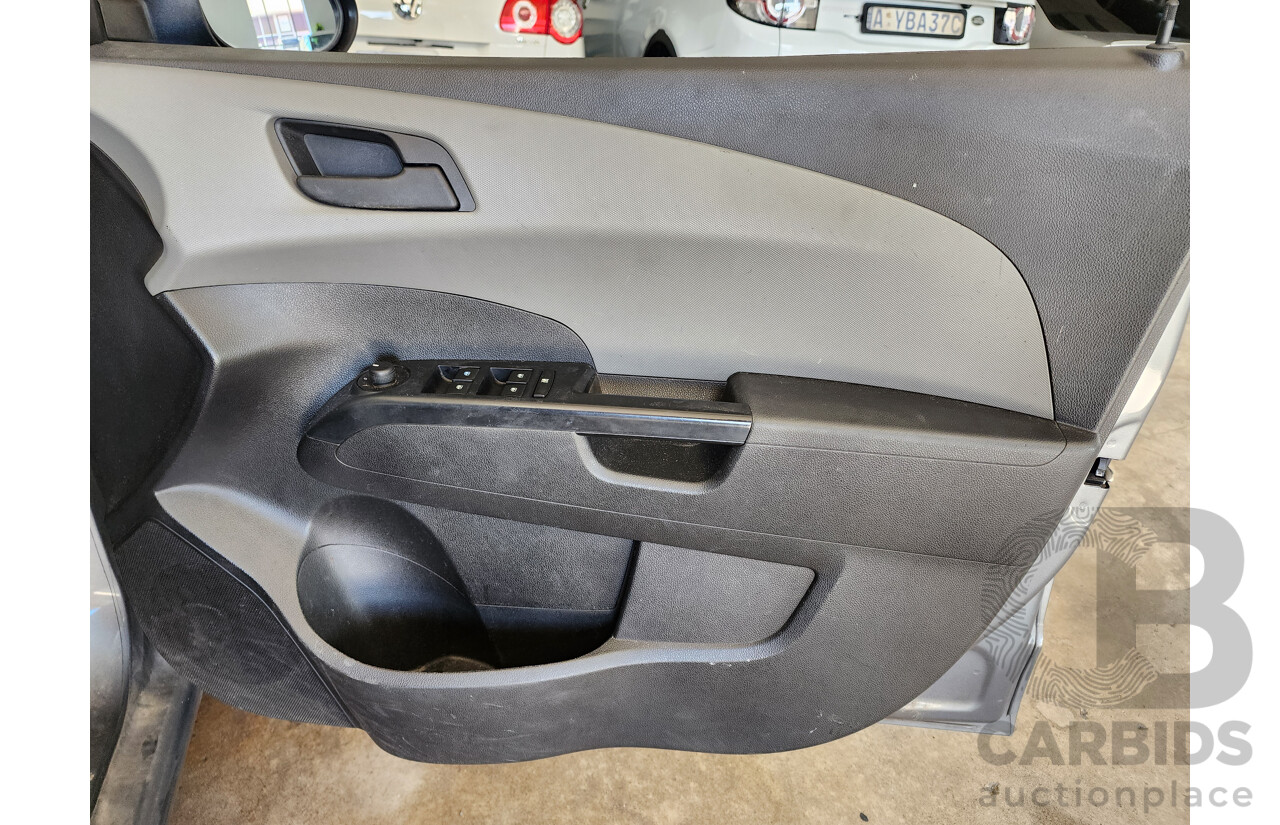 10/2012 Holden Barina  TM 5d Hatchback Grey 1.6L