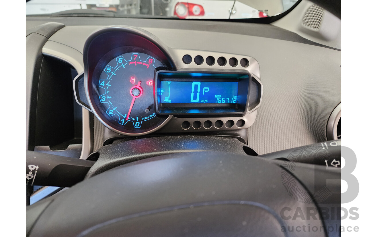 10/2012 Holden Barina  TM 5d Hatchback Grey 1.6L