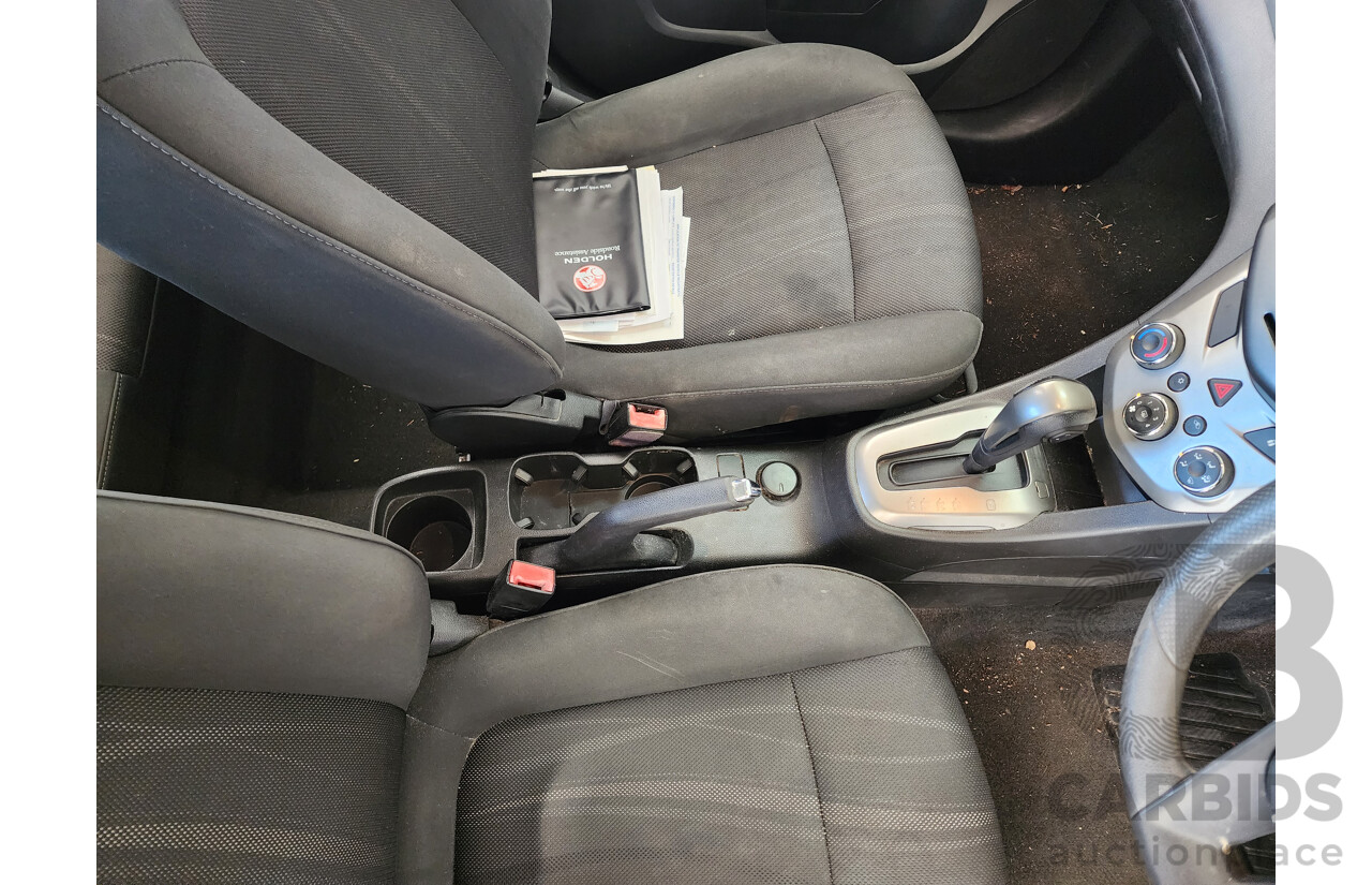 10/2012 Holden Barina  TM 5d Hatchback Grey 1.6L