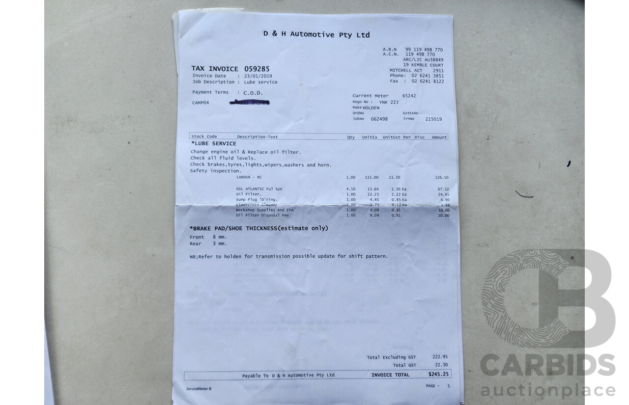 10/2012 Holden Barina  TM 5d Hatchback Grey 1.6L