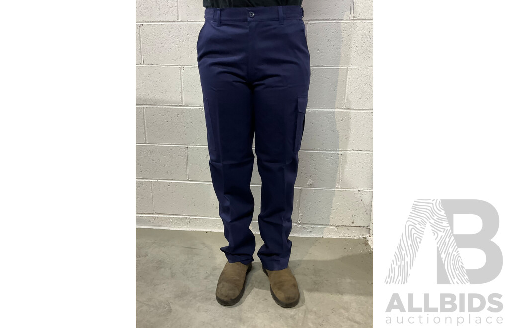 KING VALLEY Workwear Cargo Pants Mens / Unisex Size 92R - Lot of 20