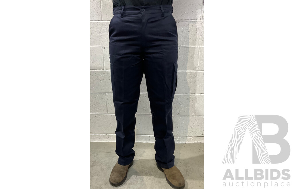 KING VALLEY Workwear Cargo Pants Mens / Unisex Size 102R - Lot of 20