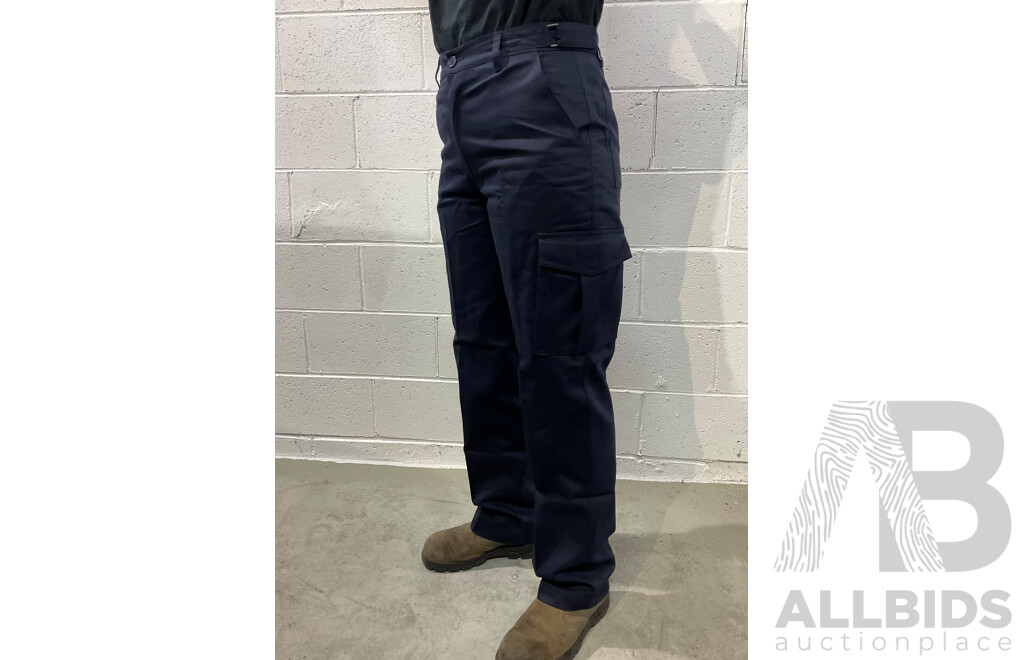 KING VALLEY Workwear Cargo Pants Mens / Unisex Size 117R - Lot of 20