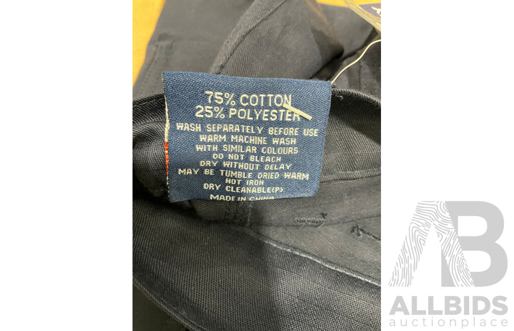 KING VALLEY Workwear Cargo Pants Mens / Unisex Size 117R - Lot of 20
