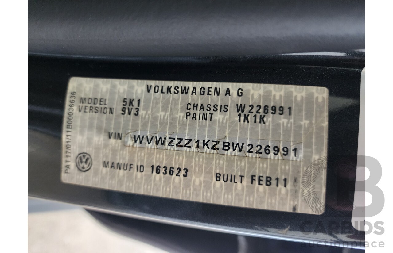 4/2011 Volkswagen Golf GTi 1K MY11 5d Hatchback Grey 2.0L