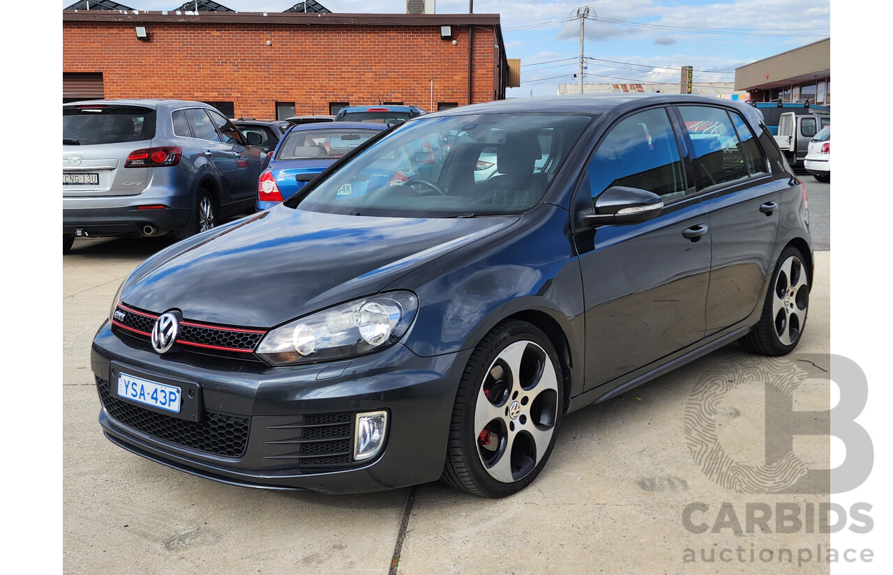 4/2011 Volkswagen Golf GTi 1K MY11 5d Hatchback Grey 2.0L
