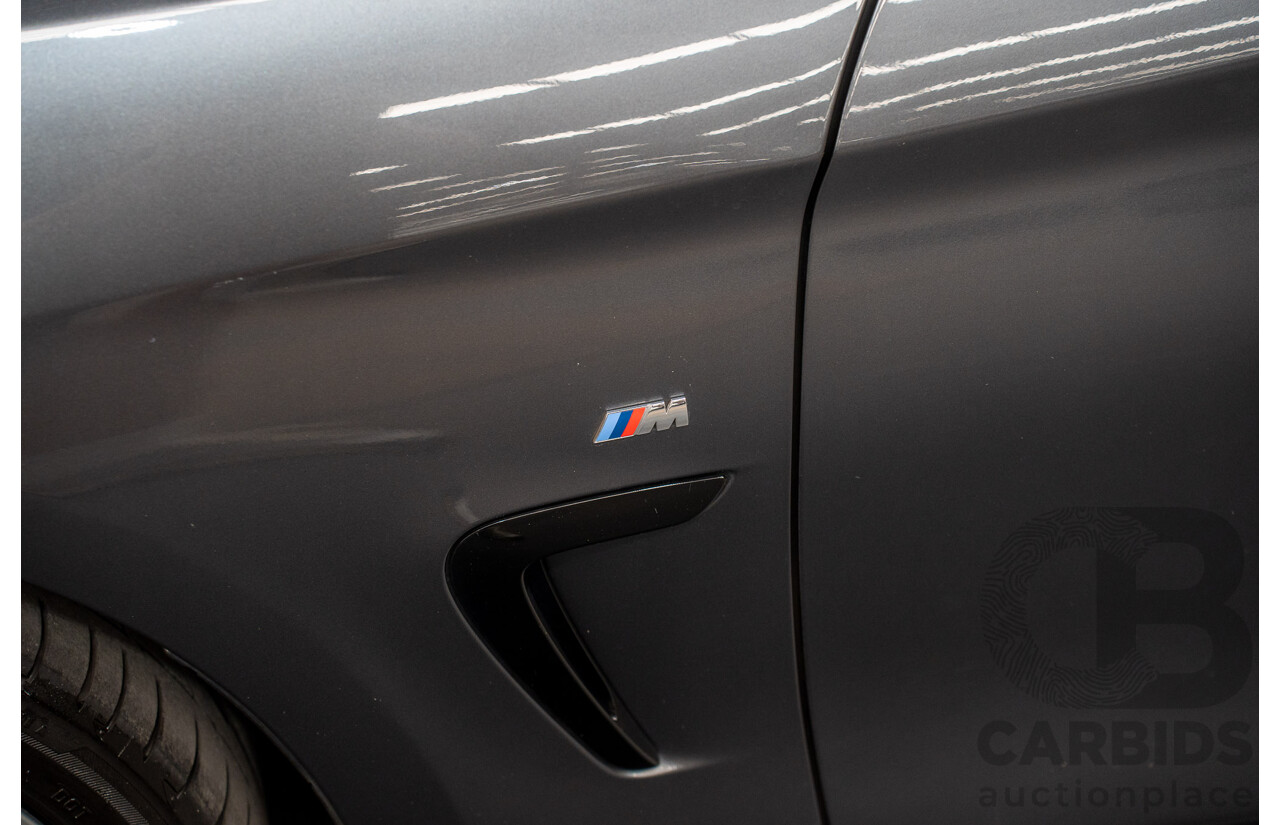 09/2014 BMW 435i M-Sport Pack F32 2D Coupe Mineral Grey Metallic Turbo 3.0L