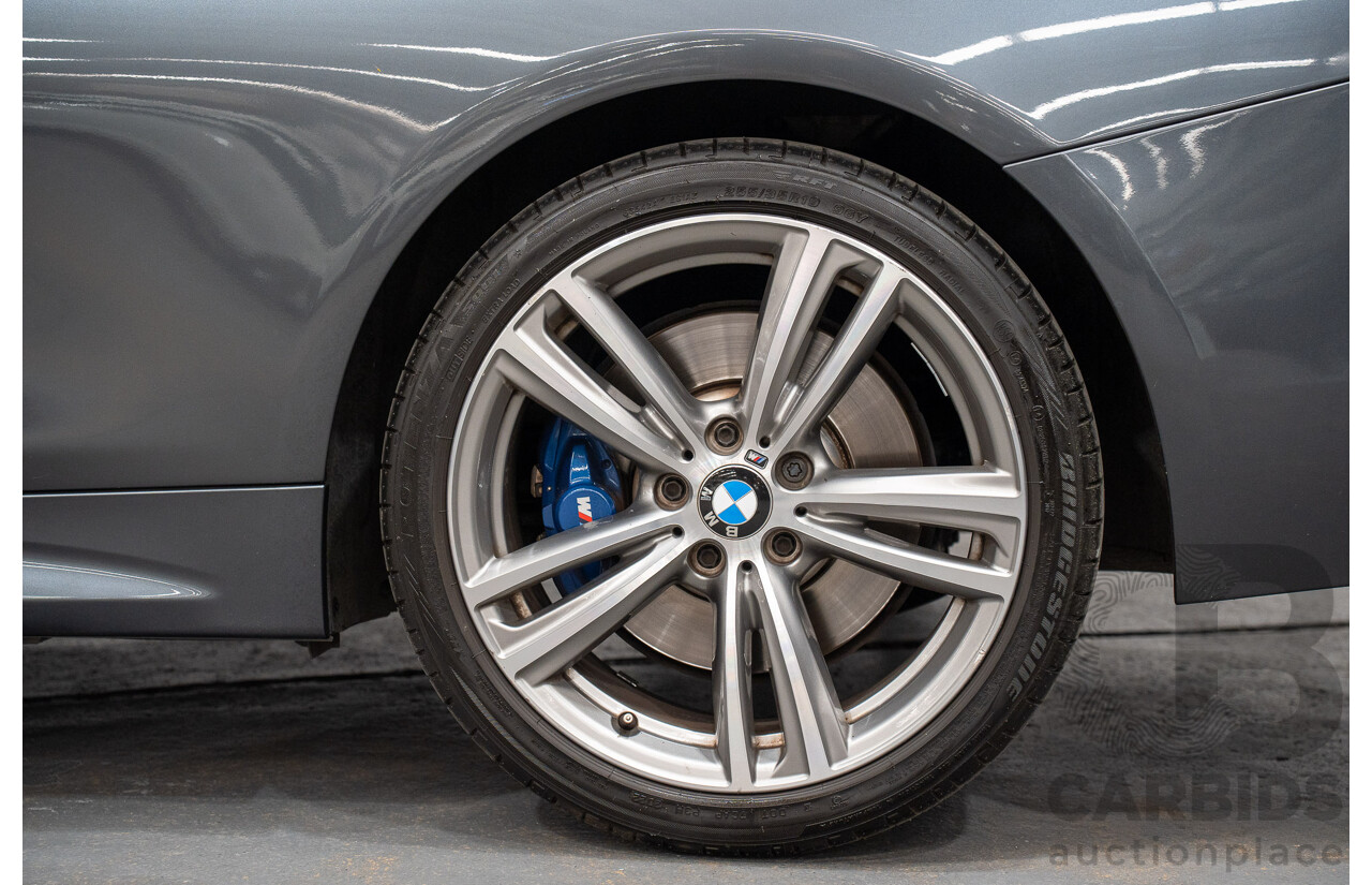 09/2014 BMW 435i M-Sport Pack F32 2D Coupe Mineral Grey Metallic Turbo 3.0L