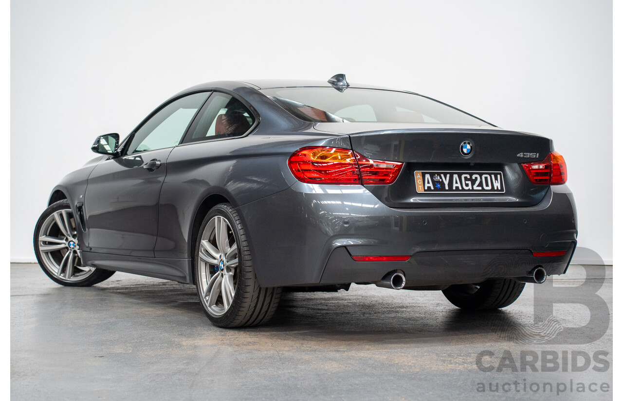 09/2014 BMW 435i M-Sport Pack F32 2D Coupe Mineral Grey Metallic Turbo 3.0L