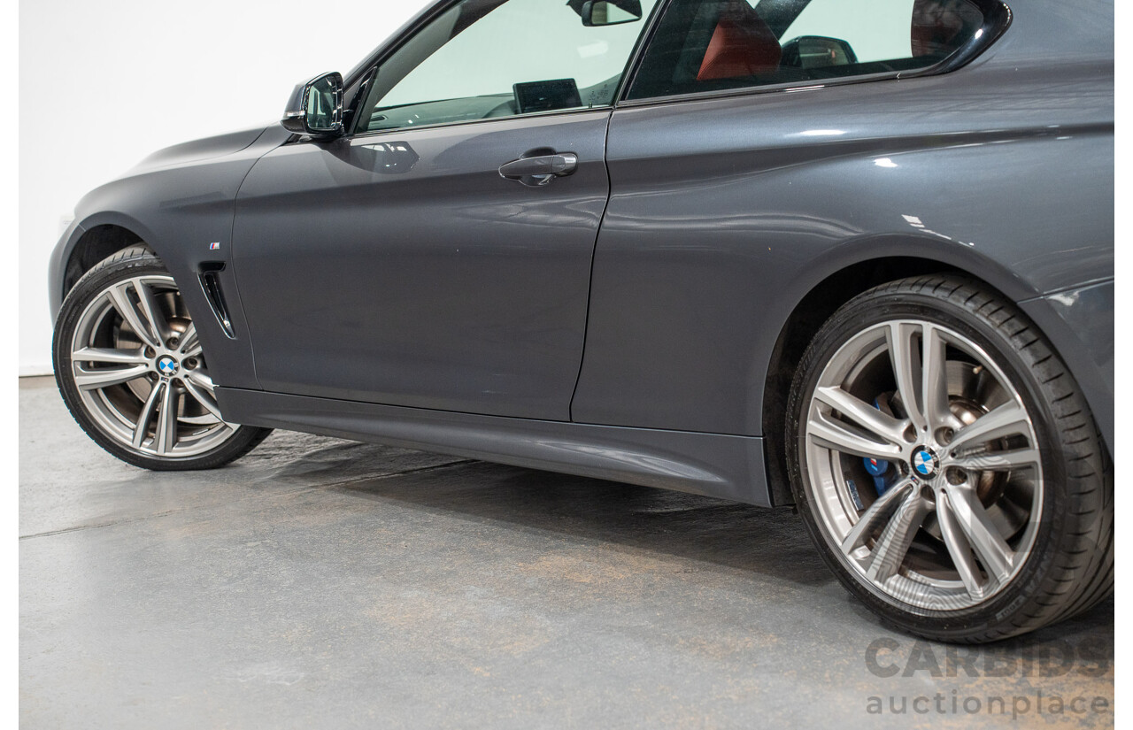 09/2014 BMW 435i M-Sport Pack F32 2D Coupe Mineral Grey Metallic Turbo 3.0L