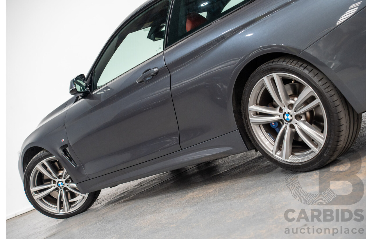 09/2014 BMW 435i M-Sport Pack F32 2D Coupe Mineral Grey Metallic Turbo 3.0L