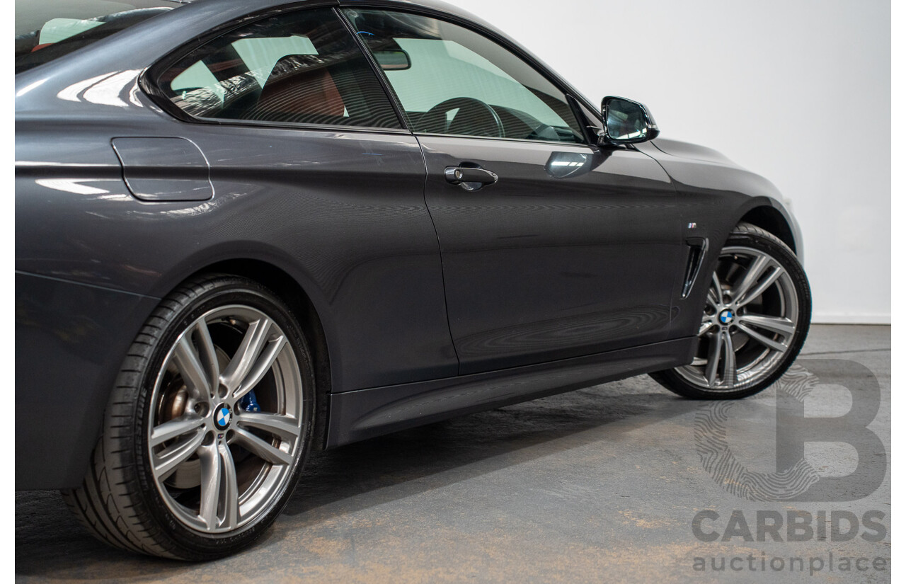 09/2014 BMW 435i M-Sport Pack F32 2D Coupe Mineral Grey Metallic Turbo 3.0L