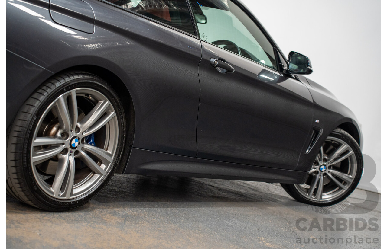 09/2014 BMW 435i M-Sport Pack F32 2D Coupe Mineral Grey Metallic Turbo 3.0L