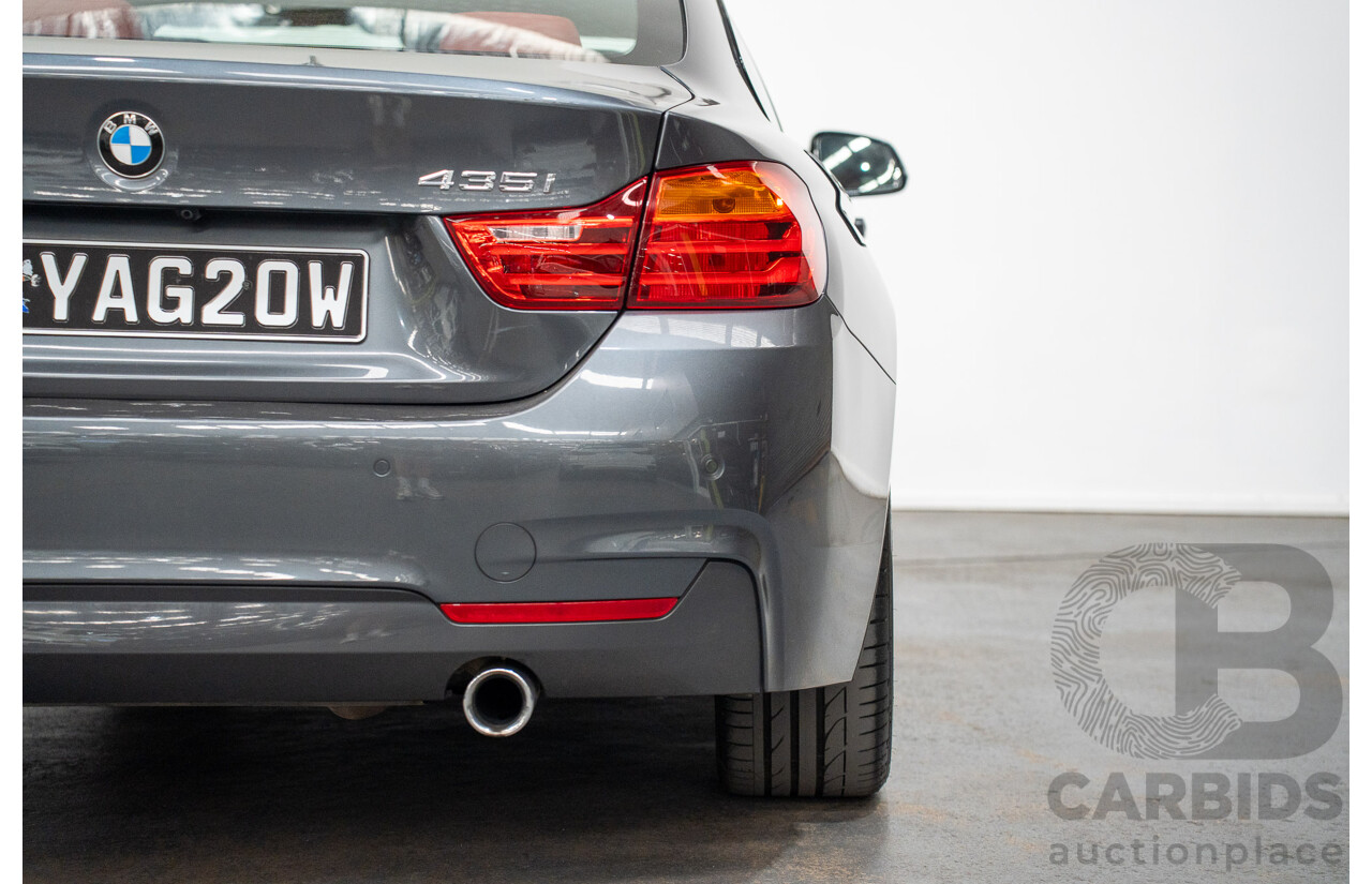09/2014 BMW 435i M-Sport Pack F32 2D Coupe Mineral Grey Metallic Turbo 3.0L