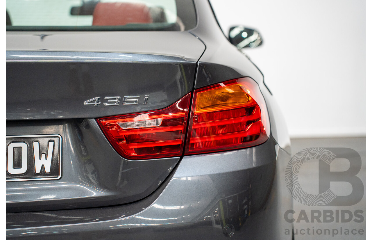 09/2014 BMW 435i M-Sport Pack F32 2D Coupe Mineral Grey Metallic Turbo 3.0L