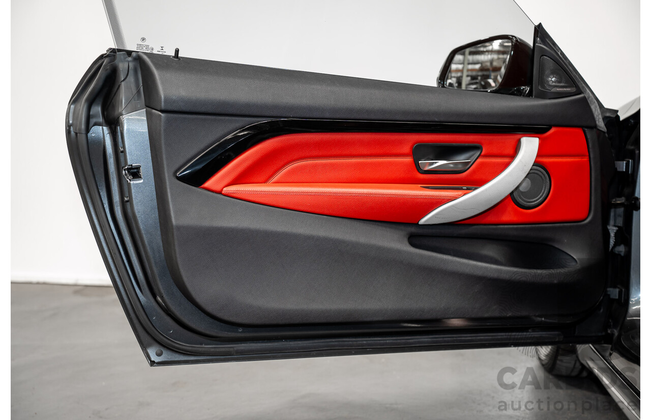 09/2014 BMW 435i M-Sport Pack F32 2D Coupe Mineral Grey Metallic Turbo 3.0L