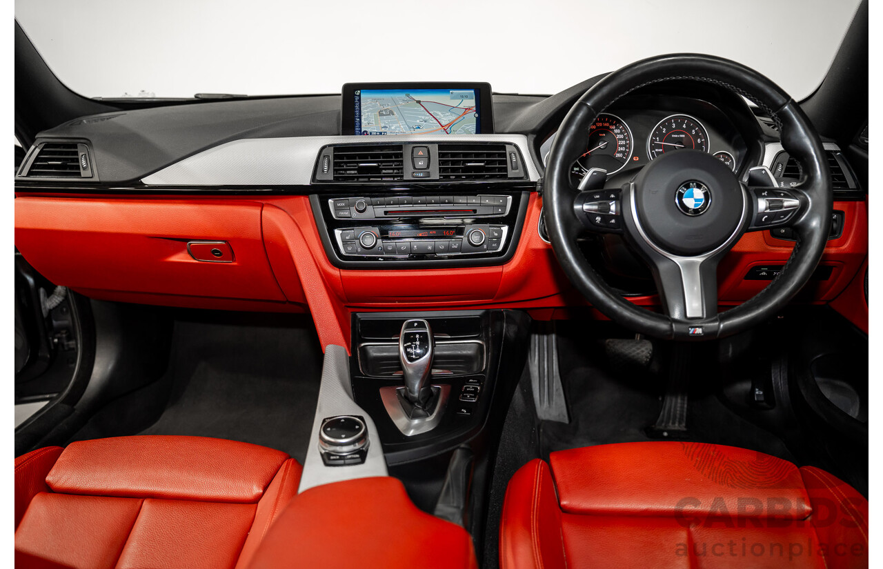 09/2014 BMW 435i M-Sport Pack F32 2D Coupe Mineral Grey Metallic Turbo 3.0L