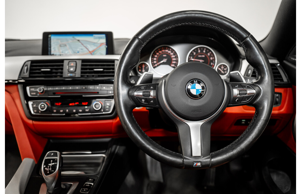 09/2014 BMW 435i M-Sport Pack F32 2D Coupe Mineral Grey Metallic Turbo 3.0L