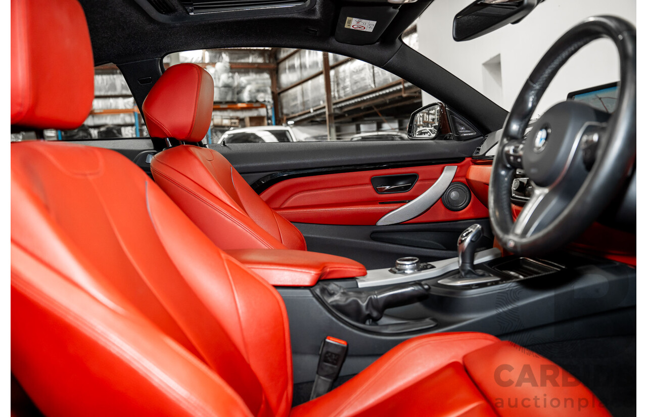 09/2014 BMW 435i M-Sport Pack F32 2D Coupe Mineral Grey Metallic Turbo 3.0L