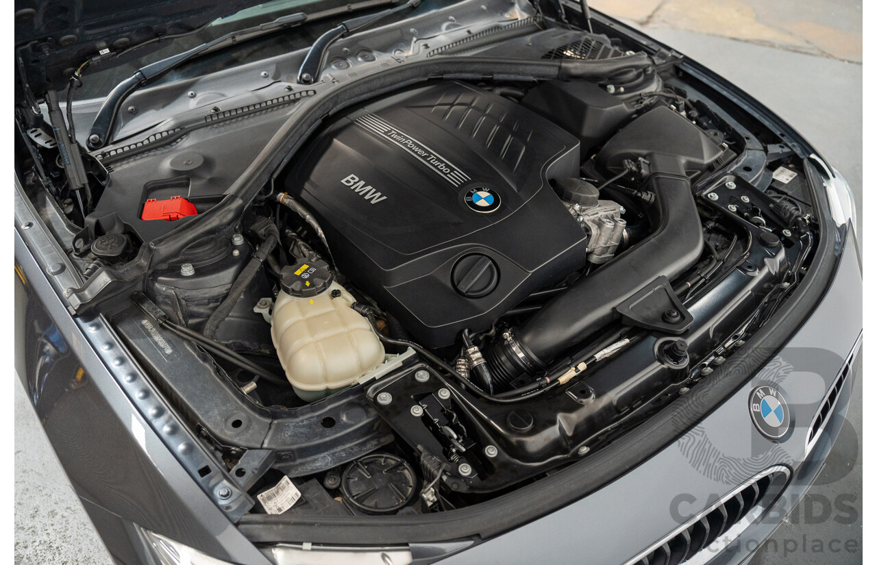 09/2014 BMW 435i M-Sport Pack F32 2D Coupe Mineral Grey Metallic Turbo 3.0L